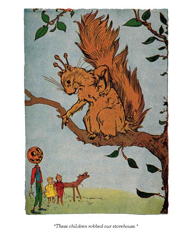 Jack Pumpkinhead and the Sawhorse