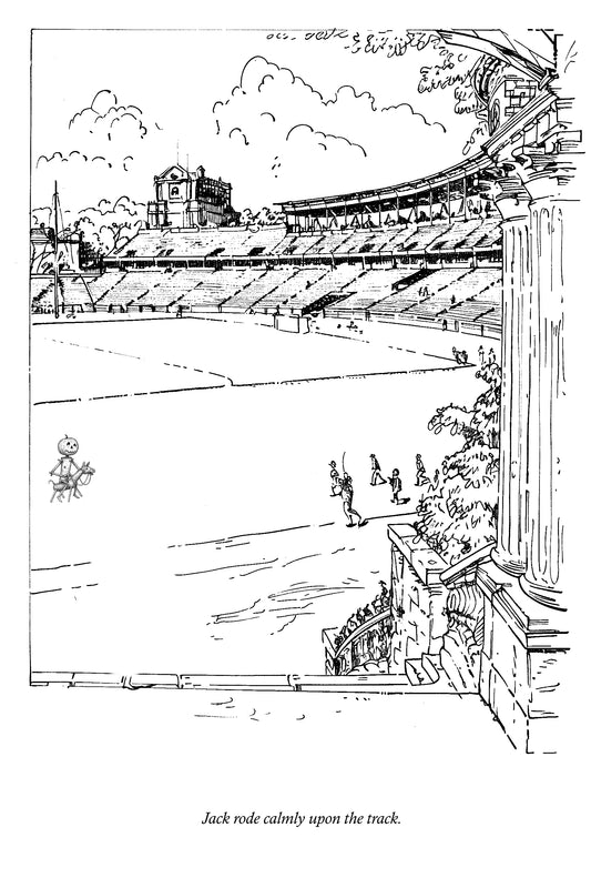 Jack Pumpkinhead And The Sawhorse Win A Race and Incite a Riot