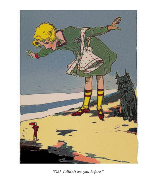 Little Dorothy and Toto