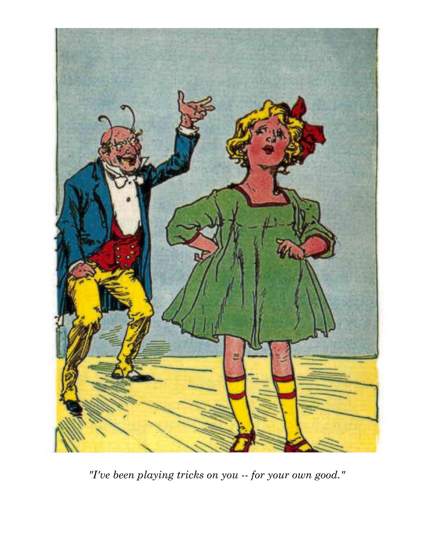 Little Dorothy and Toto