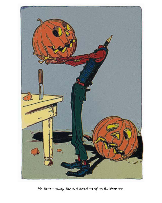 Jack Pumpkinhead and the Sawhorse