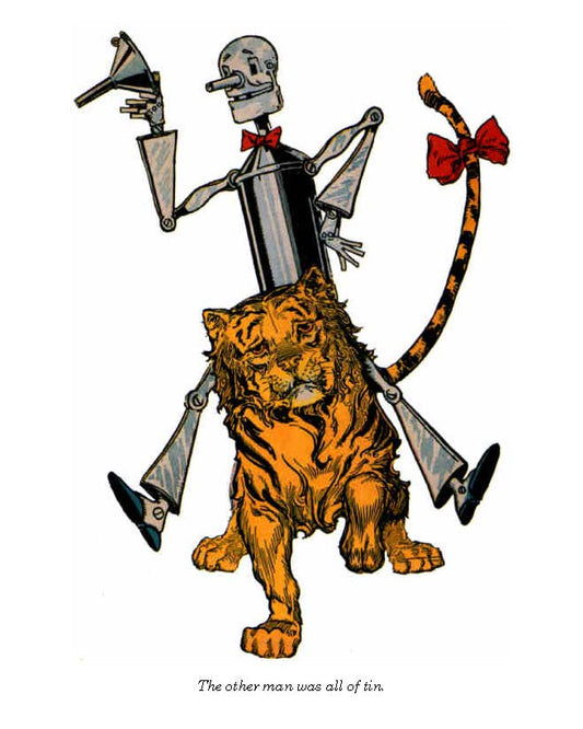 The Scarecrow and the Tin Woodman