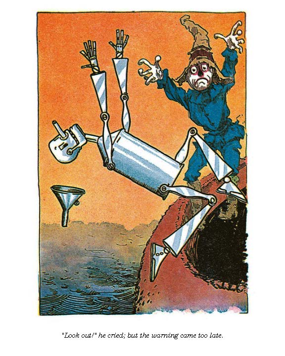 The Scarecrow and the Tin Woodman