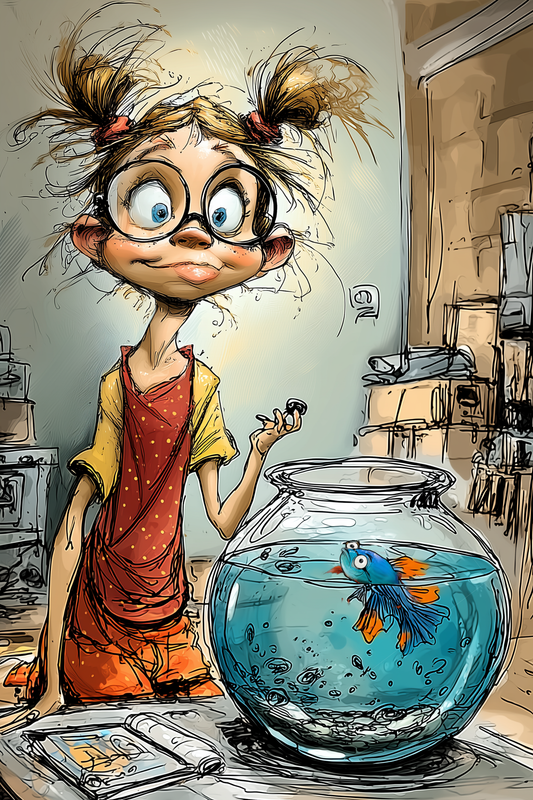 Mr. Blueberry and the Fish from Down the Street