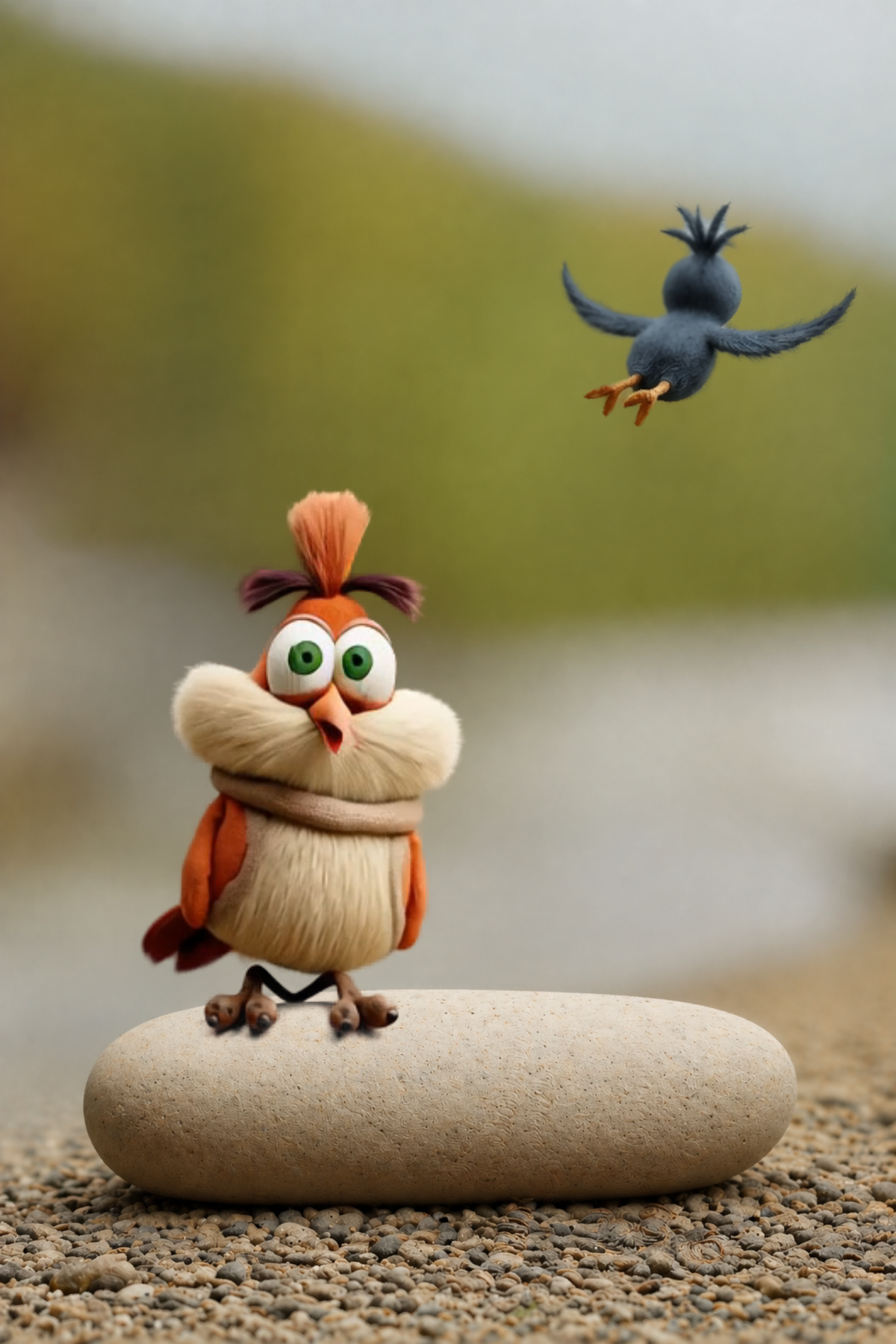 Two Birds Sat on a Stone