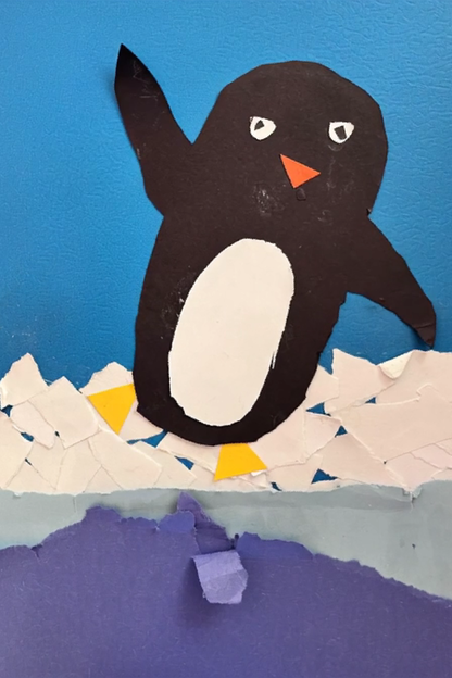 The Penguin: a Baby Penguin's First Swim