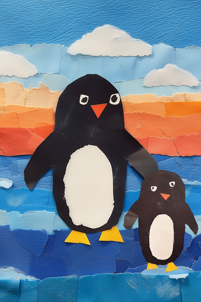 The Penguin: a Baby Penguin's First Swim