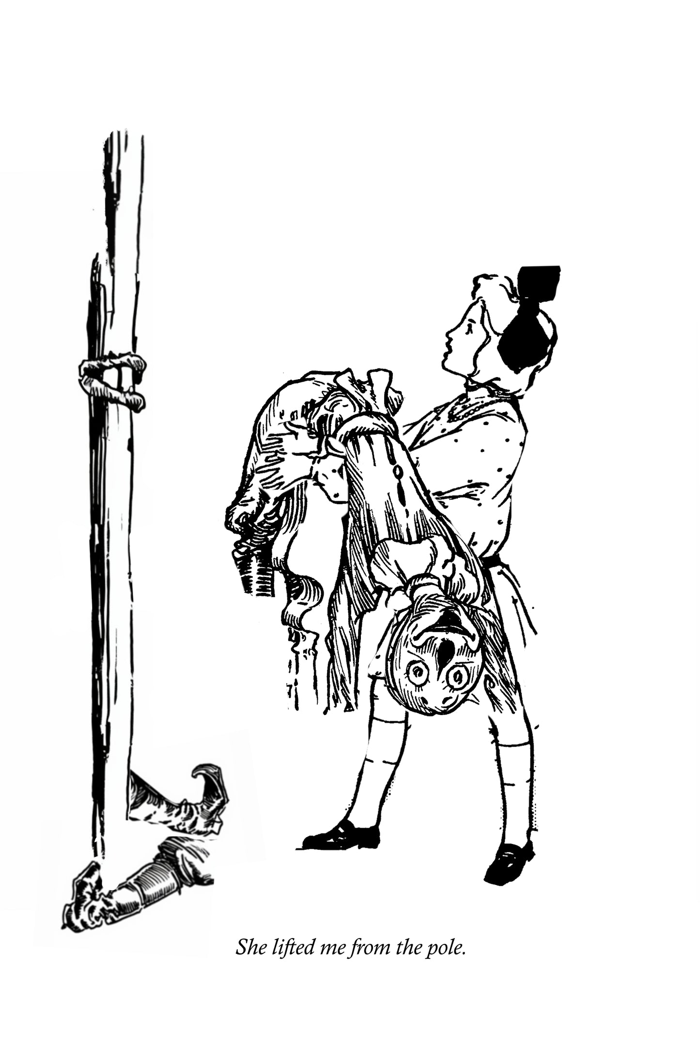 The Scarecrow Tells a Fairy Tale to Children and Hears an Equally Marvelous True Story