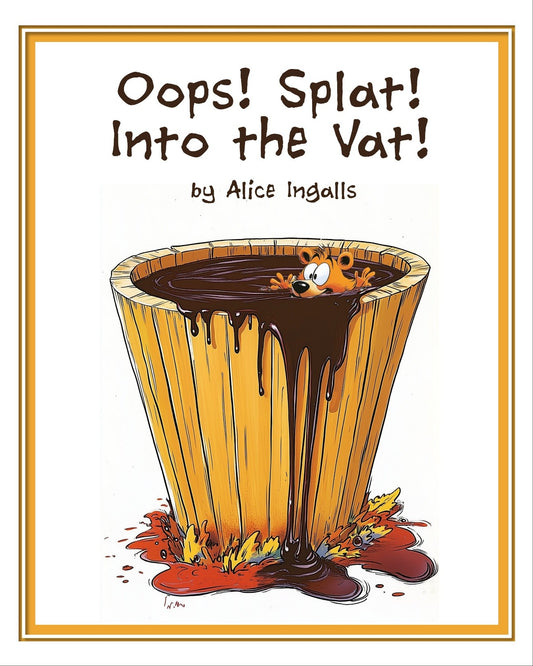 Oops! Splat! Into the Vat!